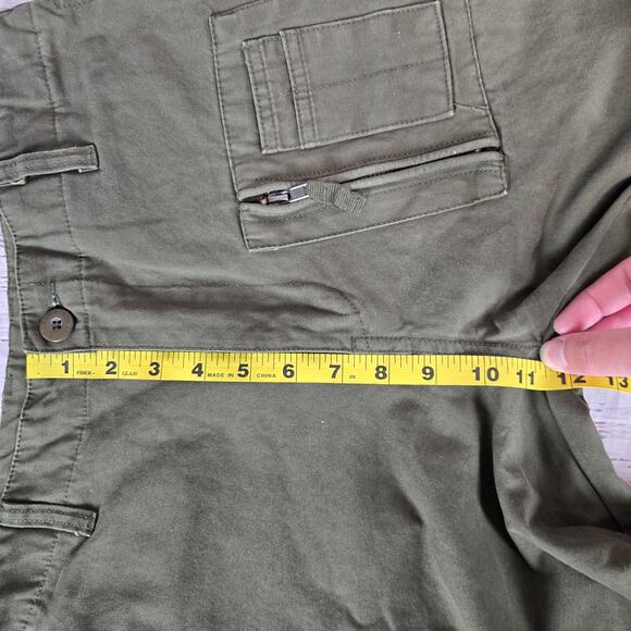 Union Army Men's Green Cargo Tactical Pants 31 Airborne Military Utility Pockets - Picture 10 of 12